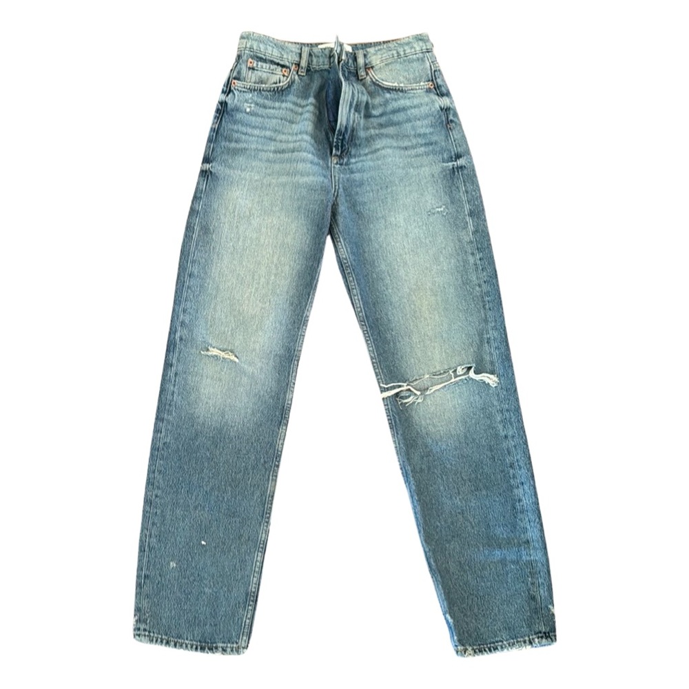 ZARA NWOT Straight-leg Jeans